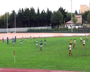 Les interviews du coach Alain Peger et d'un de ses hommes, Olivier Bonneau
