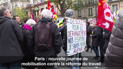 Nouvelle manifestation contre la politique "libérale" de Macron