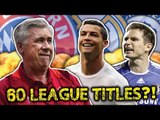 Carlo Ancelotti’s Greatest Ever XI | Pirlo, Ramos & Ronaldo!