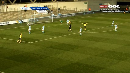 0-1 Marte Berget Goal UEFA  Women's Champions League  Round 2 - 16.11.2017 Man City (W) 0-1 LSK...