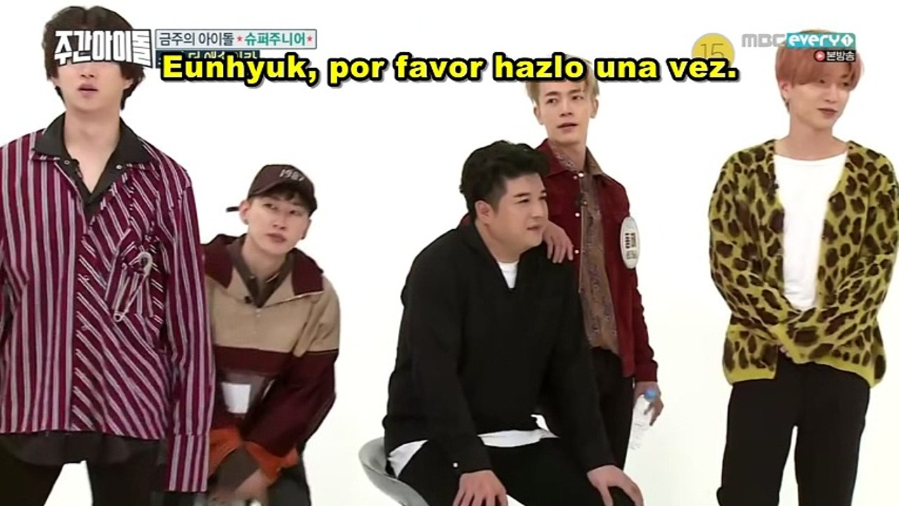 [SUB ESPAÑOL] Weekly Idol E329 parte3 15-11-2017 Super Junior (Leeteuk, Heechul, Yesung, Shindong, Eunhyuk, Donghae)