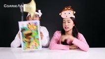 캐리와 캐빈이 함께하는 톡톡 우드맨 장난감 보드게임 배틀 놀이 CarrieAndToys