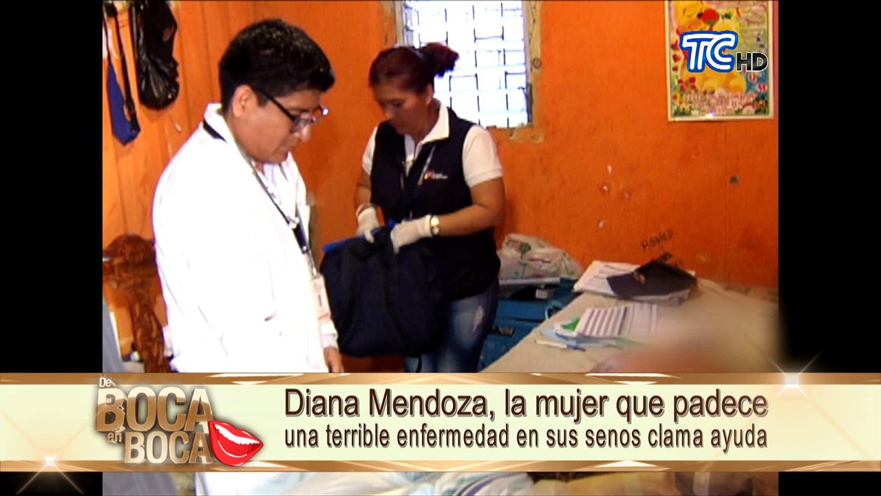 Diana Mendoza, la mujer que padece una terrible enfermedad en sus senos clama ayuda