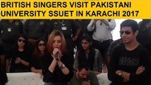 romanian singer sing beautiful songs with pakistani students