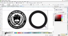 CorelDraw X7- How to design an Amazing Round Logo