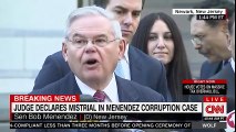 Menendez Chokes Up After Mistrial: ‘I Was Delivered From an Unjust Prosecution’