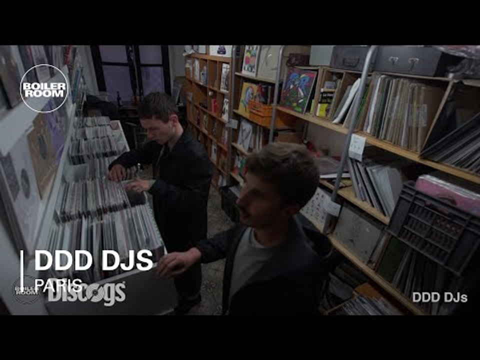 DDD DJs Boiler Room Paris DJ set