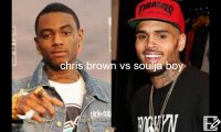 chris brown vs. soulja boy fight (rap battle)