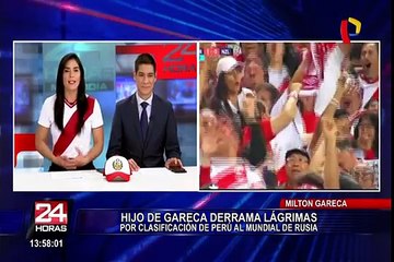 Hijo de Ricardo Gareca lloró de emoción tras clasificación al Mundial