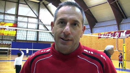 L'analyse de la rencontre MVB-Calais par l'entraîneur du MVB, Christophe Charroux