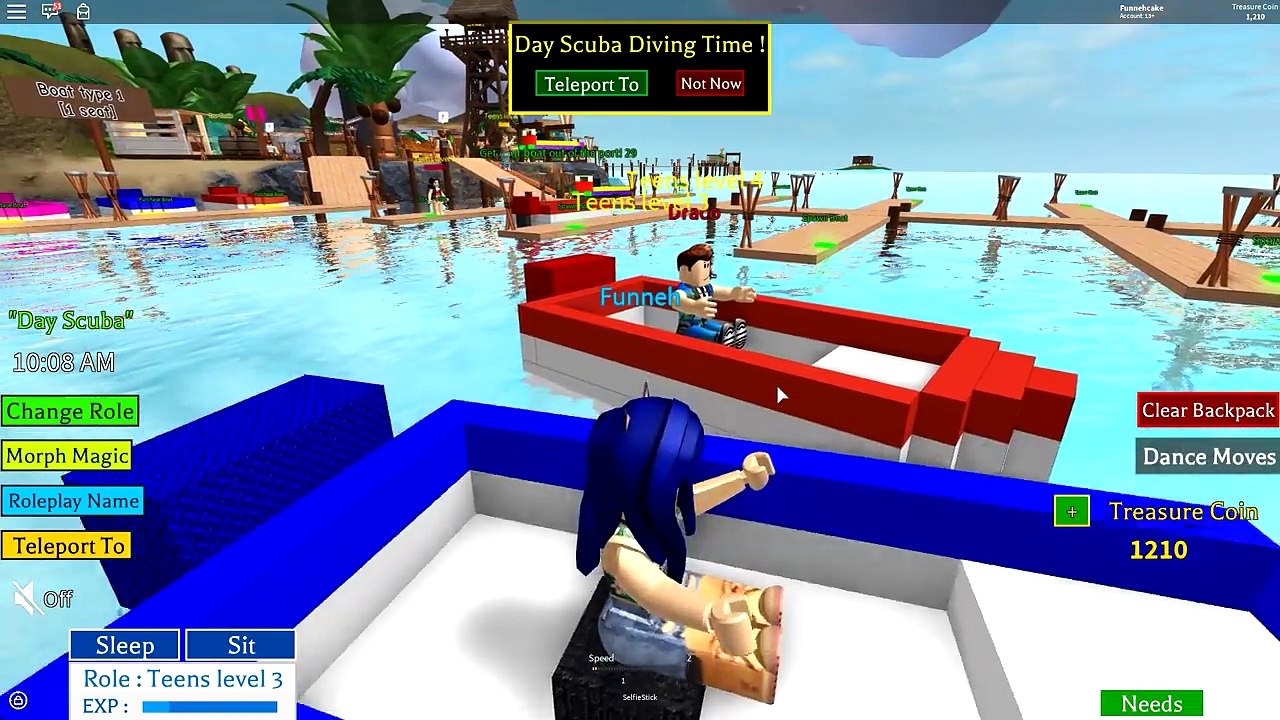 Backpacking Game In Roblox Funneh