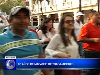 Presidente Moreno participó en los 95 años de Masacre de Trabajadores