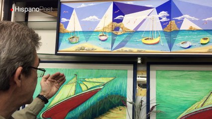 La vida se expresa a través del pincel de Leopoldo Andrade