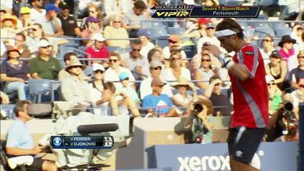 N.Djokovic - D.Ferrer SF US Open 2012