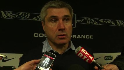 l'analyse d'après match de l'entraîneur de Valenciennes Daniel Sanchez