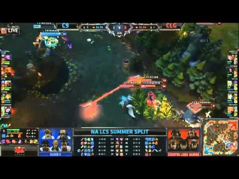 [LCS NA Mùa Hè 2013] [T2 - N1] Cloud9 vs Counter Logic Gaming [21.06.2013]