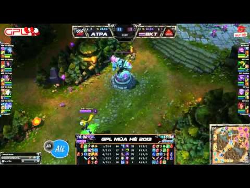 [GPL 2013 Mùa Hè] [Tuần 6] Azubu Taipei Assassins vs Bangkok Titans [22.06.2013]