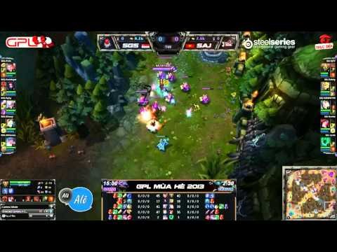 [GPL 2013 Mùa Hè] [Tuần 4] Singapore Sentinels vs Saigon Jokers [08.06.2013]