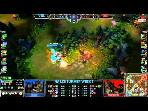 [LCS NA Mùa Hè 2013] [T6 - N1] Vulcun TechBargains vs Team Dignitas [19.07.2013]