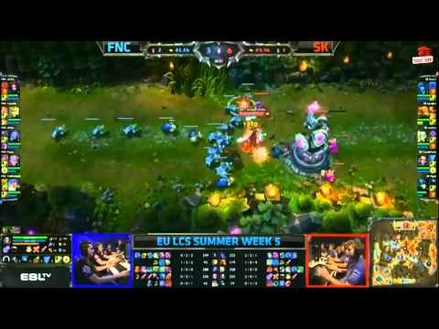 [LCS EU Mùa Hè 2013] [T5 - N3] Fnatic vs SK Gaming [14.07.2013]