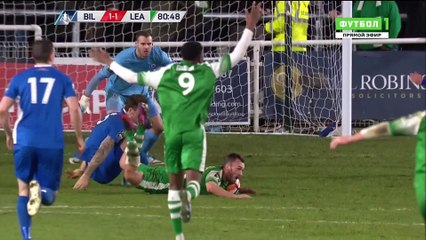 1-2  	Jack Midson Penalty Goal England  FA Cup  Round 1 Rep - 16.11.2017 Billericay 1-2 Leatherhead