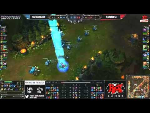 [LCS NA Mùa Hè 2013] [T3 - N1] Team Solo Mid vs Team Dignitas [29.06.2013]