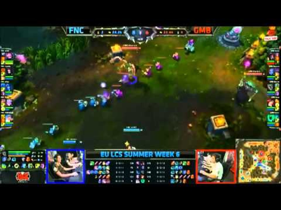 [LCS EU Mùa Hè 2013] [T6 - N3] Fnatic vs Gambit BenQ  [20.07.2013]
