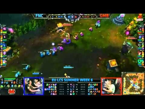 [LCS EU Mùa Hè 2013] [T6 - N3] Fnatic vs Gambit BenQ [20.07.2013]