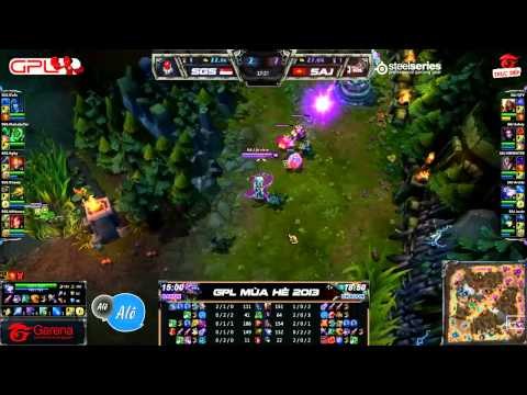 [GPL 2013 Mùa Hè] [Tuần 12] Singapore Sentinels vs Saigon Jokers [04.08.2013]