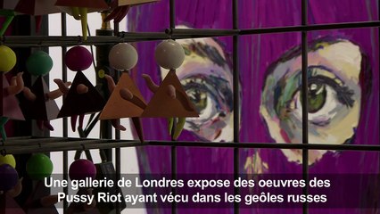 L'art militant de Pussy Riot célébré à Londres