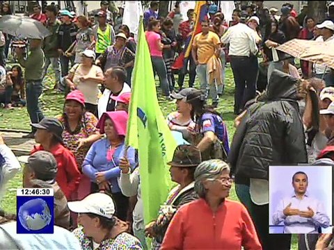 Vigilia en Quito por aprobación de preguntas de la Consulta Popular
