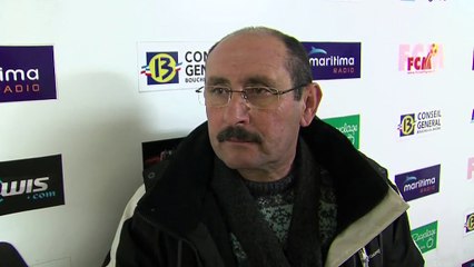 La réaction du présdient Martégal Vincent Caserta après le succès face au Pontet