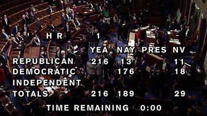 Cámara baja del Congreso de EEUU aprueba reforma fiscal de Trump