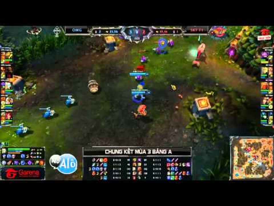 [CK Mùa 3] [Ngày 1] [Bảng A] OMG vs SK Telecom T1 [16.09.2013]