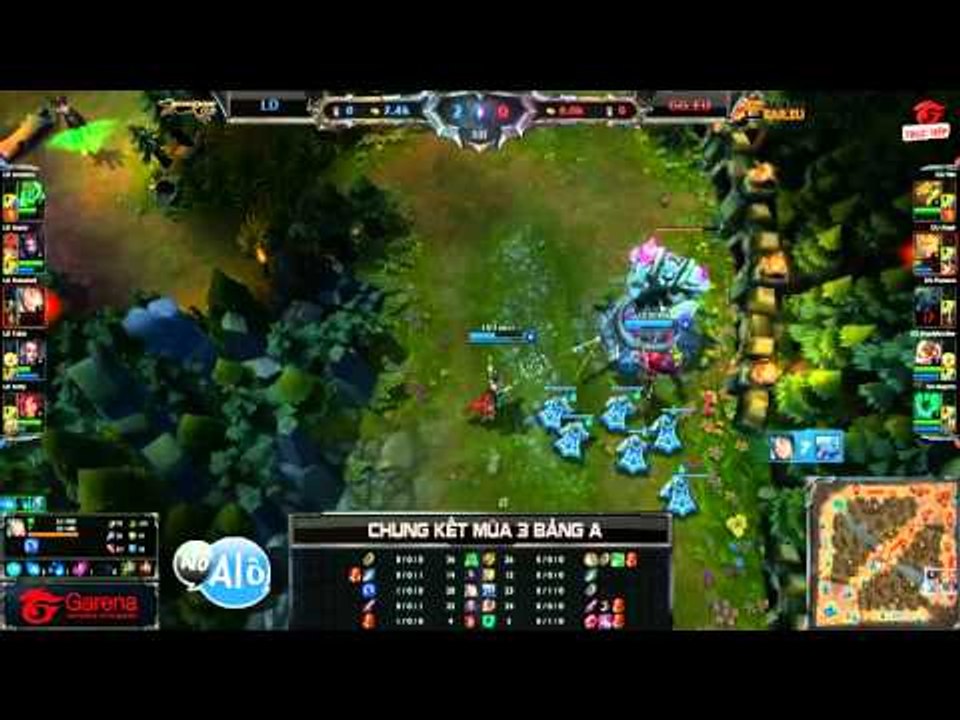 [CK Mùa 3] [Ngày 1] [Bảng A] Lemondogs vs Gaming Gear.eu [16.09.2013]