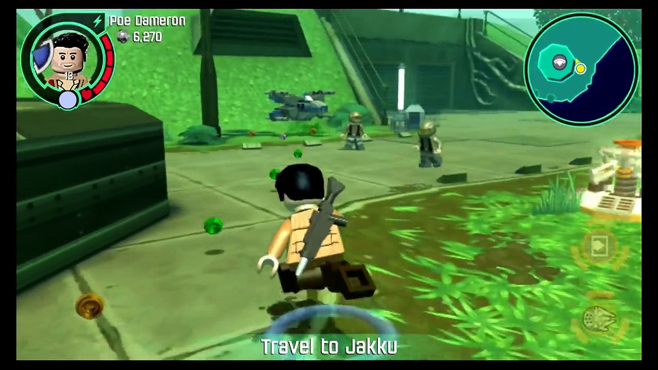 Lego Star Wars the force awakens PS VITA game play