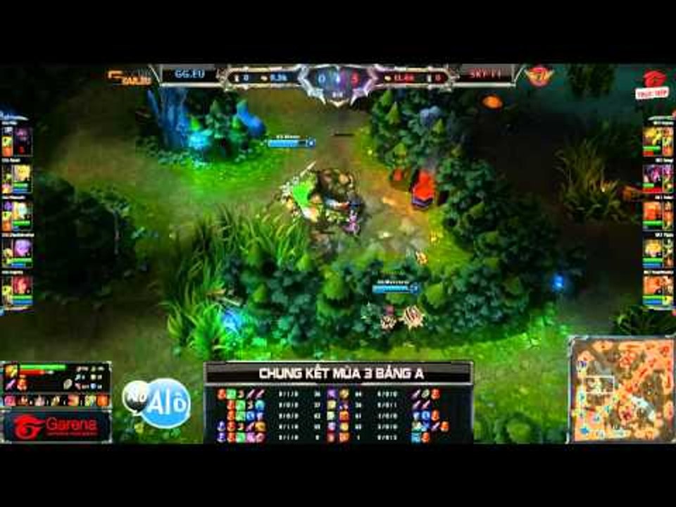 [CK Mùa 3] [Ngày 6] [Bảng A] Gaming Gear EU vs SK Telecom T1 [22.09.2013]