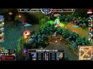 [CK Mùa 3] [Tứ Kết 1] Fnatic vs Cloud 9 [Game 1] [24.09.2013]
