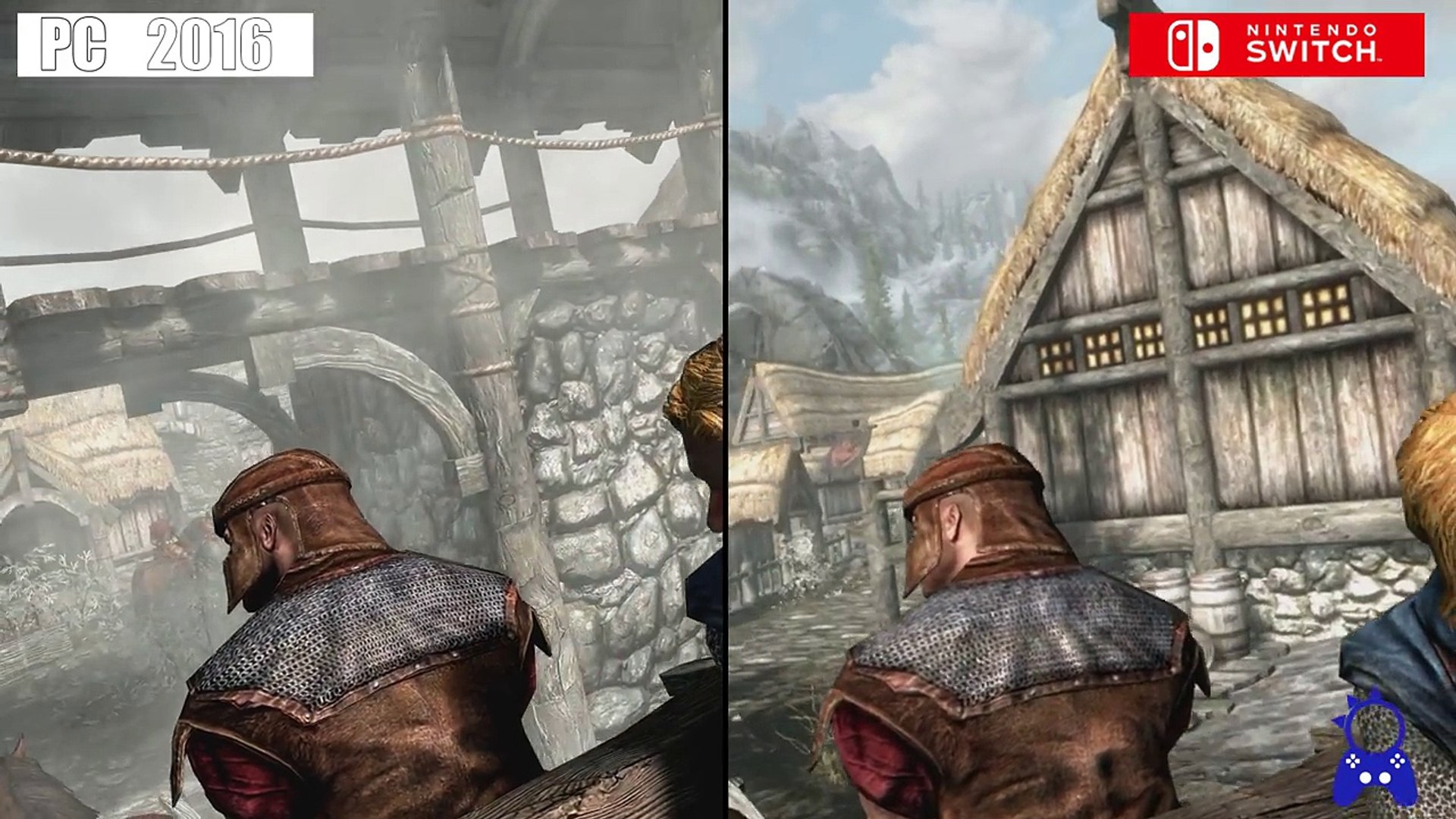 The Elder Scrolls V: Skyrim - PS4 Pro vs Switch