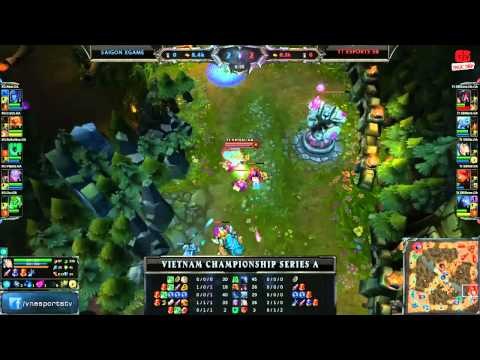 [VCS A Mùa Đông 2013] [Tuần 1] Saigon Xgame vs Tt eSports SB [02.11.2013]