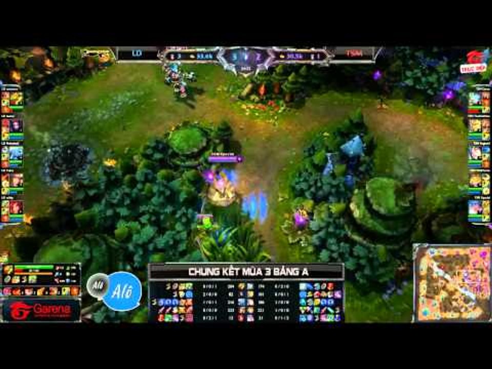 [CK Mùa 3] [Ngày 6] [Bảng A] Lemondogs vs Team Solomid [22.09.2013]