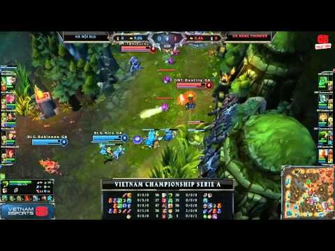 [VCS A Mùa Đông 2013] [Tuần 3] Hà Nội BLG vs Đà Nẵng Thunder [17.11.2013]