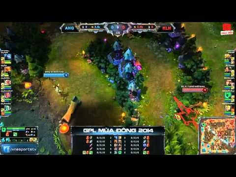 [GPL 2014 Mùa Đông] [Tuần 1] [Bảng A] AHQ eSports club vs Kuala Lumpur Hunters [01.11.2013]