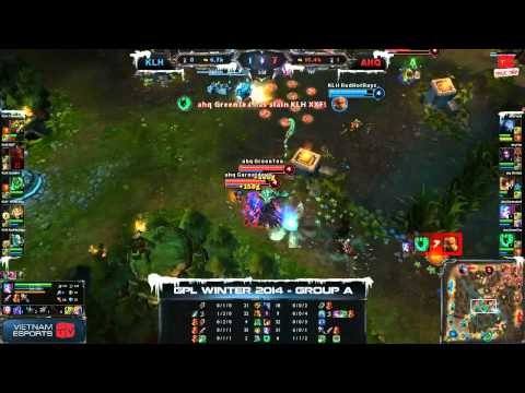 [GPL 2014 Mùa Đông] [Tuần 4] [Bảng A] Kuala Lumpur Hunters vs ahq e-Sports club [20.11.2013]