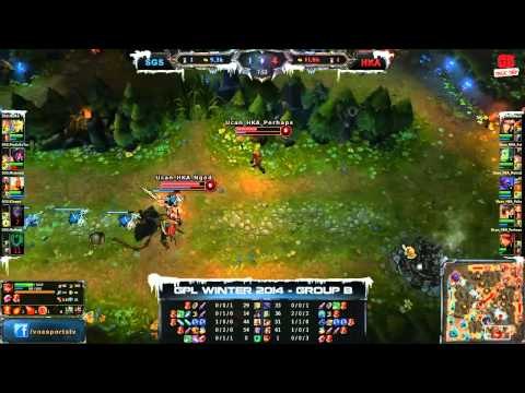 [GPL 2014 Mùa Đông] [Tuần 4] [Bảng B] Singapore Sentinels vs Ucan Hong Kong Attitude [21.11.2013]