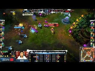 [GPL 2014 Mùa Đông] [Tứ Kết 2] [Game 1] Saigon Jokers vs Ucan Hong Kong Attitude [06.12.2013]