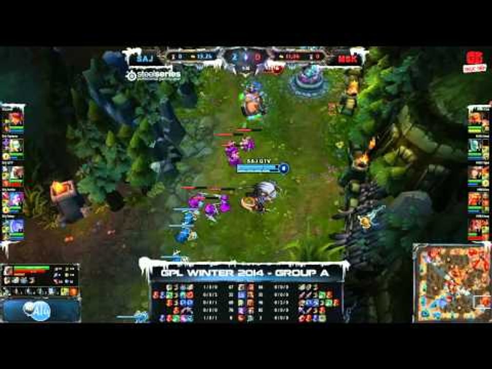 [GPL 2014 Mùa Đông] [Tie - Breakers] Saigon Jokers vs Mineski [30.11.2013]