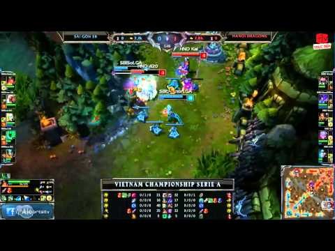[VCS A Mùa Đông 2013] [Tuần 7] Sài Gòn SB vs Hanoi Dragons [15.12.2013]