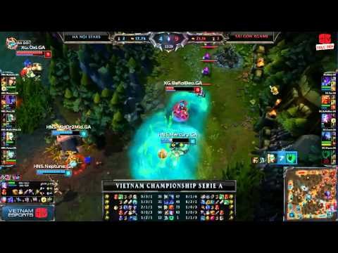 [VCS A Mùa Đông 2013] [Tuần 6] Hà Nội Stars vs Sài Gòn XGame [08.12.2013]