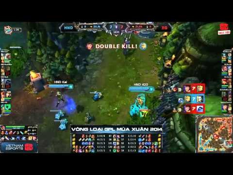 [GPL 2014 Spring] [Bảng B] Hanoi Dragons vs Saigon XGame [02.01.2014]
